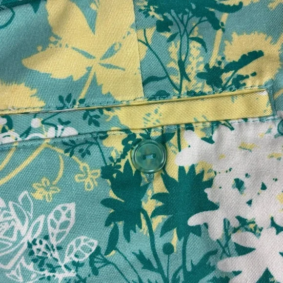 Allyson Whitmore Golf Women’s Green and Yellow A-Line Skort Sz 14 - Picture 7 of 11